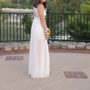 Lulus White Maxi Dress